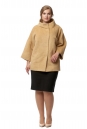 Женское пальто из текстиля с воротником 8017030