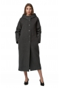 Женское пальто из текстиля с капюшоном 8017032-2