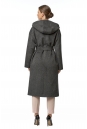 Женское пальто из текстиля с капюшоном 8017035-3