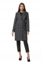 Женское пальто из текстиля с воротником 8017038