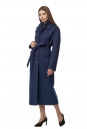 Женское пальто из текстиля с воротником 8017056-2