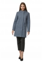 Женское пальто из текстиля с воротником 8017057