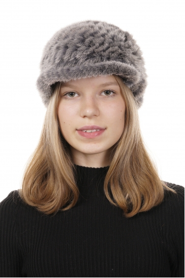 Шапка женская из норки