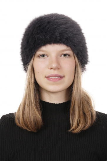 Шапка женская из норки