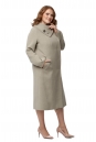 Женское пальто из текстиля с воротником 8019501-2