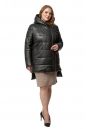 Женское кожаное пальто из натуральной кожи с капюшоном 8019843