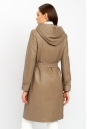 Женское кожаное пальто из натуральной кожи с капюшоном 8022147-3
