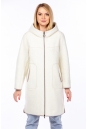 Женское пальто из текстиля с капюшоном 8023523-3