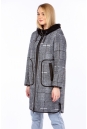 Женское пальто из текстиля с капюшоном 8023524-15