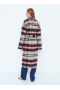 Женское пальто из текстиля с воротником 8023714-13