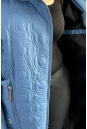 Женское пальто из текстиля с капюшоном 8024012-7