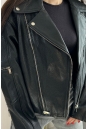 Женская кожаная куртка из натуральной кожи с воротником 8024136-7