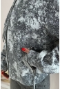 Женская кожаная куртка из натуральной кожи без воротника 8024454-6