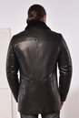 Мужская кожаная куртка из натуральной кожи на меху с воротником 3600151-4
