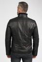 Мужская кожаная куртка из натуральной кожи на меху с воротником 3600159-3