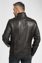 Мужская кожаная куртка из натуральной кожи на меху с воротником 3600173-4