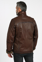 Мужская кожаная куртка из натуральной кожи на меху с воротником 3600180-4