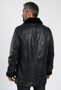 Мужская кожаная куртка из натуральной кожи на меху с воротником 3600213-4