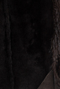 Дубленка женская из натуральной овчины с капюшоном, отделка норка 0701535-4