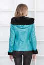 Женская кожаная куртка из натуральной кожи на меху с капюшоном 3600084-4
