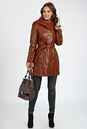 Женская кожаная куртка из натуральной кожи на меху с капюшоном 3600212-2