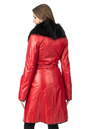 Женское кожаное пальто из натуральной кожи на меху с воротником, отделка блюфрост 3600227-3