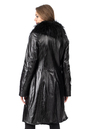 Женское кожаное пальто из натуральной кожи на меху с воротником, отделка блюфрост 3600228-3