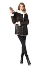Женская кожаная куртка из натуральной кожи на меху с капюшоном 3600235-2