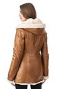 Женская кожаная куртка из натуральной кожи на меху с капюшоном 3600237-3