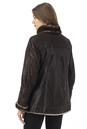 Женская кожаная куртка из натуральной кожи на меху с воротником 3600260-3