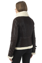 Женская кожаная куртка из натуральной кожи на меху с воротником 3600263-3