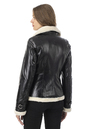 Женская кожаная куртка из натуральной кожи на меху с воротником 3600265-3