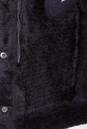 Дубленка женская из искусственной замши с капюшоном, отделка искусственный мех 3900022-3