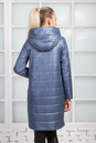 Женское пальто из текстиля с капюшоном 1000371-2