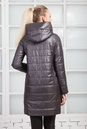 Женское пальто из текстиля с капюшоном 1000375-2