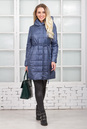 Женское пальто из текстиля с капюшоном 1000423-2