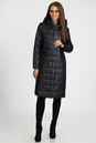 Женское пальто из текстиля с капюшоном 1000962-2