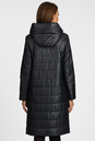 Женское пальто из текстиля с капюшоном 1000962-4