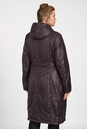 Женское пальто из текстиля с капюшоном 1000964-4