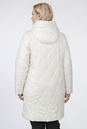 Женское пальто из текстиля с капюшоном 1001188-3