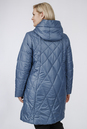 Женское пальто из текстиля с капюшоном 1001191-3