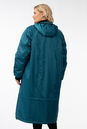 Женское пальто из текстиля с капюшоном 1001272-3
