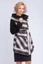 Женское пальто из текстиля с воротником 3000416