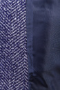 Женское пальто из текстиля с воротником, отделка песец 3000555-2