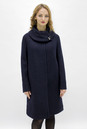 Женское пальто из текстиля с воротником 3000646