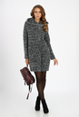 Женское пальто из текстиля с капюшоном 3000688-2