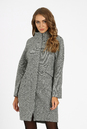 Женское пальто из текстиля с воротником 3000694