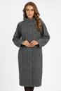 Женское пальто из текстиля с воротником 3000699