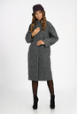 Женское пальто из текстиля с воротником 3000699-2