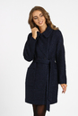 Женское пальто из текстиля с воротником 3000700